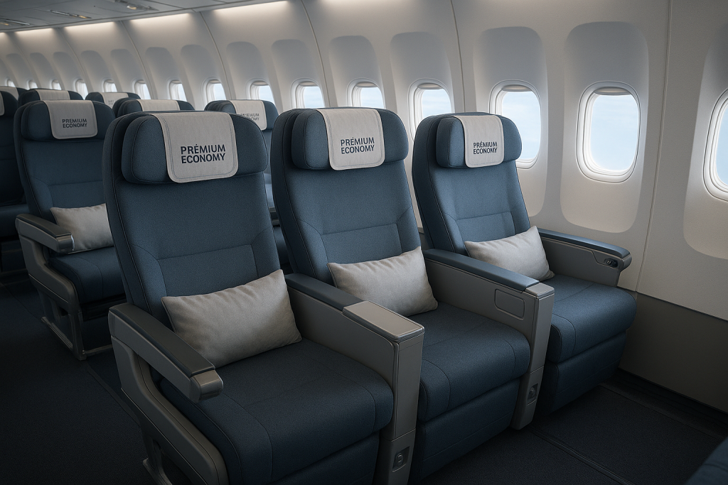 Premium Economy cabin
